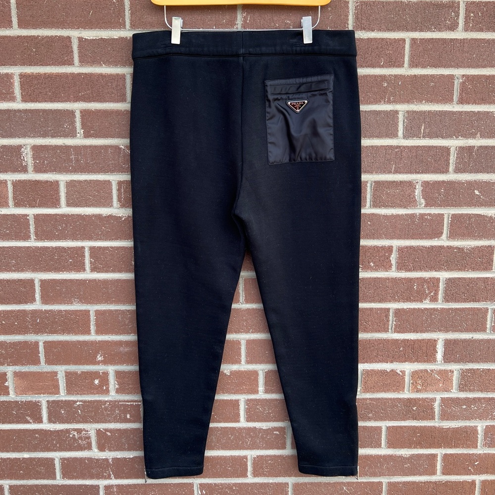 PRADA UJP121 S192 1R4H Nylon Pants Joggers Casual